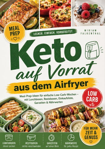 Keto auf Vorrat aus dem Airfryer