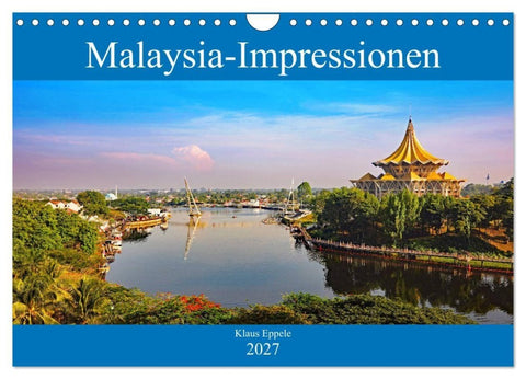 Malaysia-Impressionen (Wandkalender 2027 DIN A4 quer), CALVENDO Monatskalender