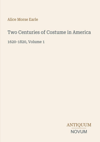 Two Centuries of Costume in America