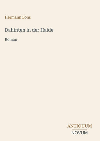 Dahinten in der Haide