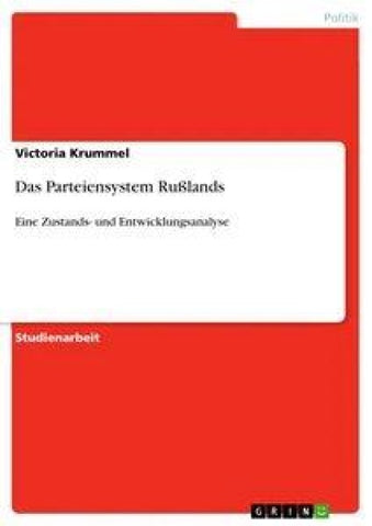 Das Parteiensystem Rußlands