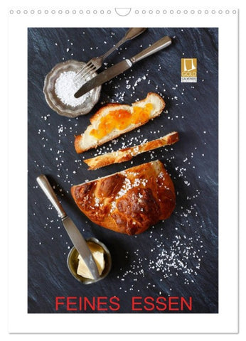Feines Essen (Wandkalender 2027 DIN A3 hoch), CALVENDO Monatskalender