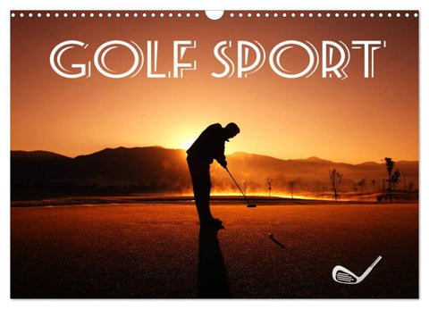 Golf Sport (Wandkalender 2027 DIN A3 quer), CALVENDO Monatskalender