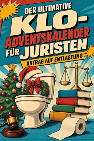 Der ultimative Klo-Adventskalender für Juristen