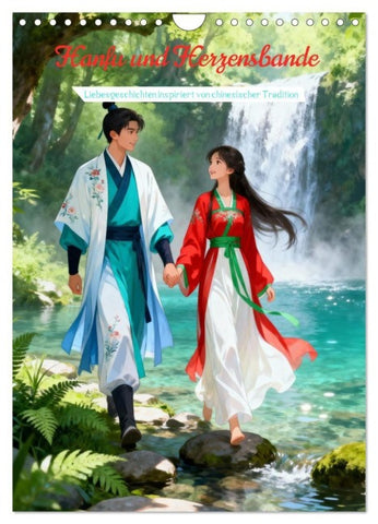 Hanfu und Herzensbande (Wandkalender 2027 DIN A4 hoch), CALVENDO Monatskalender