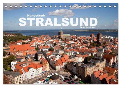 Hansestadt Stralsund (Tischkalender 2027 DIN A5 quer), CALVENDO Monatskalender