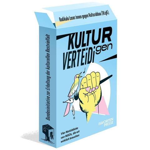 Notizblock-Set – Kultur verteidigen