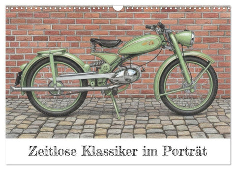Zeitlose Klassiker im Porträt (Wandkalender 2027 DIN A3 quer), CALVENDO Monatskalender