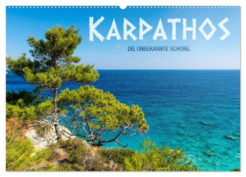 Karpathos - die unbekannte Schöne (Wandkalender 2027 DIN A2 quer), CALVENDO Monatskalender