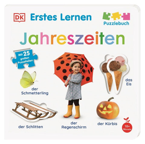 Erstes Lernen Puzzlebuch. Jahreszeiten