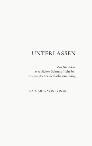 Unterlassen