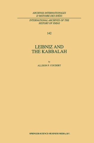 Leibniz and the Kabbalah