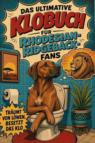 Das ultimative Klobuch für Rhodesian-Ridgeback-Fans
