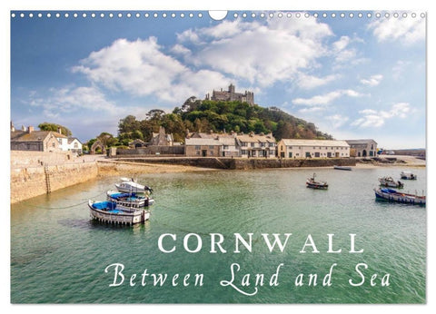 Cornwall - Between Land and Sea (Wall Calendar 2027 DIN A3 landscape), CALVENDO 12 Month Wall Calendar