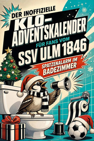 Der inoffizielle Klo-Adventskalender für Fans vom SSV Ulm 1846