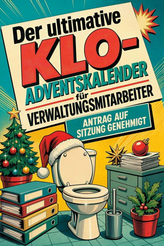 Der ultimative Klo-Adventskalender für Verwaltungsmitarbeiter