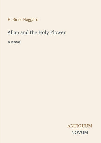 Allan and the Holy Flower