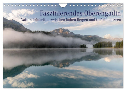 Faszinierendes Oberengadin (Wandkalender 2027 DIN A4 quer), CALVENDO Monatskalender