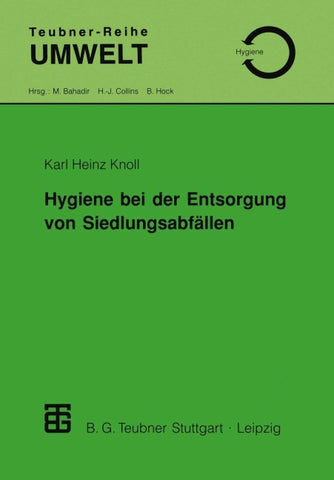 Hygiene bei der Entsorgung von Siedlungsabfällen