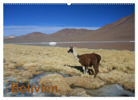 Bolivien (Wandkalender 2027 DIN A2 quer), CALVENDO Monatskalender