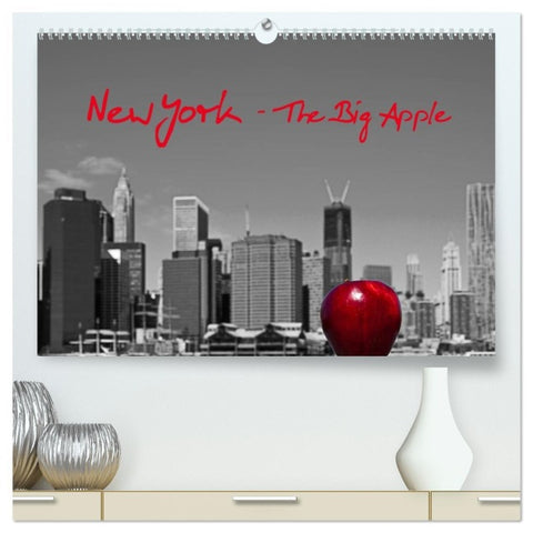 New York - The Big Apple (hochwertiger Premium Wandkalender 2026 DIN A2 quer), Kunstdruck in Hochglanz