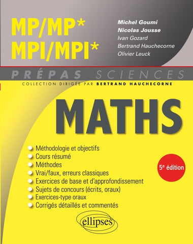 Mathématiques MP/MP* - MPI/MPI*