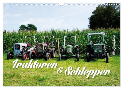 Traktoren und Schlepper (Wandkalender 2027 DIN A3 quer), CALVENDO Monatskalender
