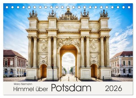 Himmel über Potsdam (Tischkalender 2026 DIN A5 quer), CALVENDO Monatskalender
