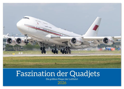 Die Faszination der Quadjets (Tischkalender 2026 DIN A5 quer), CALVENDO Monatskalender