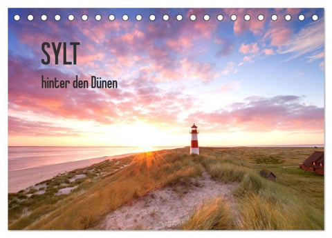 SYLT hinter den Dünen (Tischkalender 2027 DIN A5 quer), CALVENDO Monatskalender