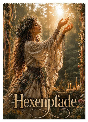 Hexenpfade (Wandkalender 2027 DIN A2 hoch), CALVENDO Monatskalender