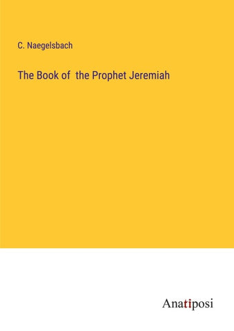 The Book of  the Prophet Jeremiah