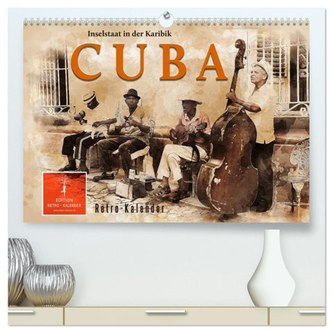 Cuba - Inselstaat in der Karibik (hochwertiger Premium Wandkalender 2027 DIN A2 quer), Kunstdruck in Hochglanz