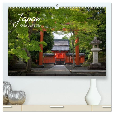 Japan - Orte der Stille (hochwertiger Premium Wandkalender 2027 DIN A2 quer), Kunstdruck in Hochglanz