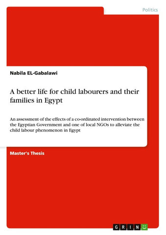 A better life for child labourers and their families in Egypt