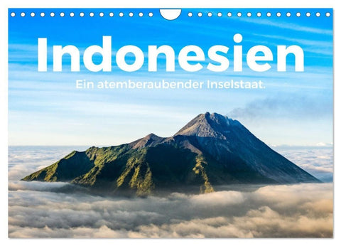 Indonesien - Ein atemberaubender Inselstaat. (Wandkalender 2027 DIN A4 quer), CALVENDO Monatskalender