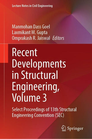 Recent Developments in Structural Engineering, Volume 3