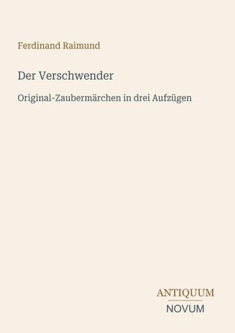 Der Verschwender