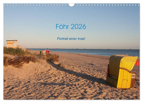 Föhr 2026. Porträt einer Insel (Wandkalender 2026 DIN A3 quer), CALVENDO Monatskalender