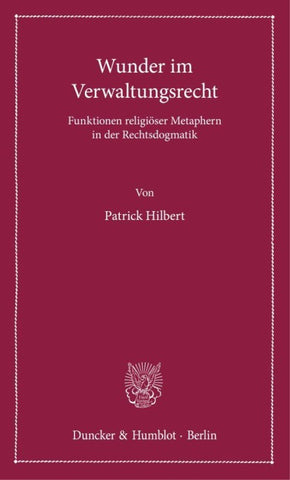 Wunder im Verwaltungsrecht