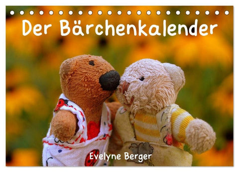 Der Bärchenkalender (Tischkalender 2027 DIN A5 quer), CALVENDO Monatskalender
