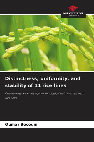 Distinctness, uniformity, and stability of 11 rice lines