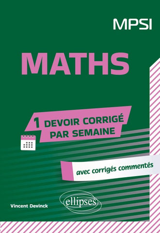 Maths. MPSI
