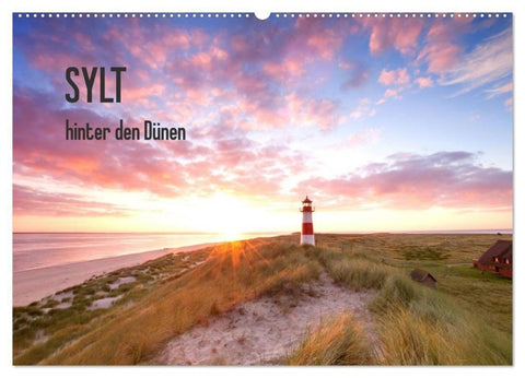 SYLT hinter den Dünen (Wandkalender 2027 DIN A2 quer), CALVENDO Monatskalender