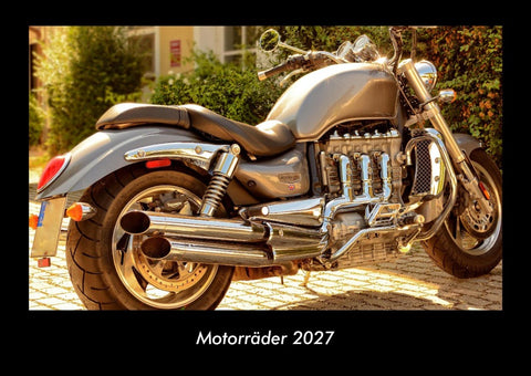 Motorräder 2027 Fotokalender DIN A3
