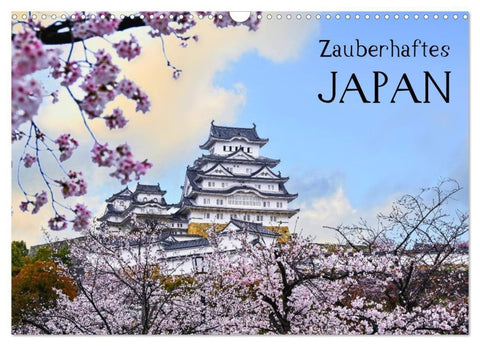 Zauberhaftes Japan (Wandkalender 2027 DIN A3 quer), CALVENDO Monatskalender