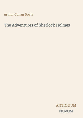 The Adventures of Sherlock Holmes