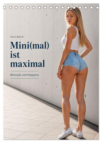 Minimal ist maximal (Tischkalender 2027 DIN A5 hoch), CALVENDO Monatskalender