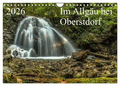 Im Allgäu bei Oberstdorf (Wandkalender 2026 DIN A4 quer), CALVENDO Monatskalender