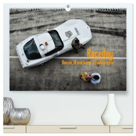 Raceday (hochwertiger Premium Wandkalender 2026 DIN A2 quer), Kunstdruck in Hochglanz